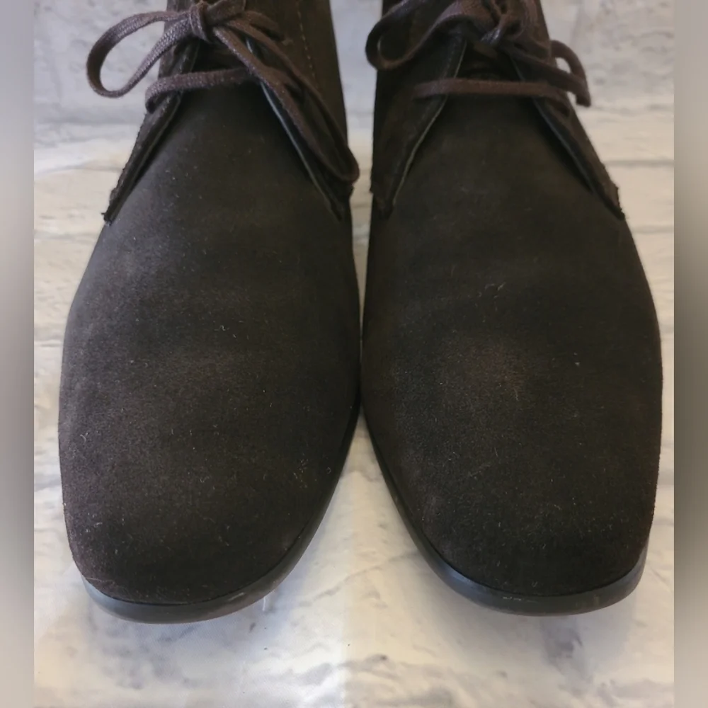 Calvin Klein Dark Brown Chukka Boots - Picture 5 of 7